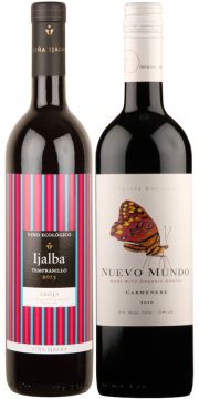Nuevo Mundo Carmenere & Rioja Tempranillo Red Wine Gift Set - Box of 2