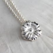 Mosami Pansy 'Thinking Of You' Pendant Necklace