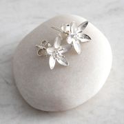 Mosami Garlic Flower 'Health' Stud Earrings