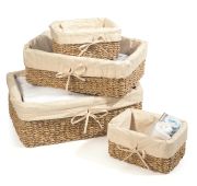 Underbed Storage Baskets - Set of 4