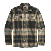 Patagonia Mens Fjord Flannel Shirt - Khaki