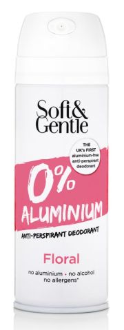 Soft & Gentle Aluminium-Free Deodorant - Floral - 150ml