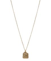 Marzipants Handmade Gold Intention Necklace - Protection