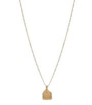 Marzipants Handmade Gold Intention Necklace - Female Empowerment