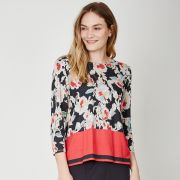 Thought Baret Floral Print Top