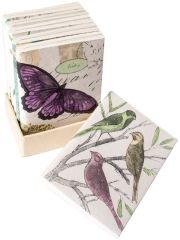 Butterfly Notebook with Handmade Paper - Large