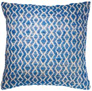Zig Zag Woven Cotton Cushion - 45 x 45cm