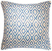 Diamond Woven Cotton Cushion - 45 x 45cm