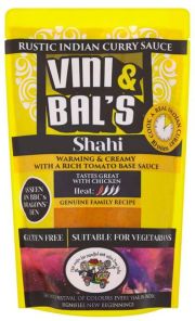 Vini & Bal's Rustic Indian Shahi Curry Sauce - 300g