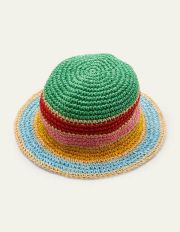 Crochet Hat Rainbow Girls Boden, Rainbow