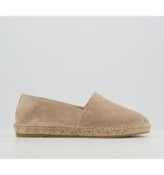 Gaimo for OFFICE Camping Slip On Espadrilles TAN SUEDE