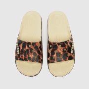 Crocs Black & Brown Classic Slide Sandals