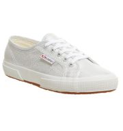 Superga 2750 Trainers Grey Silver