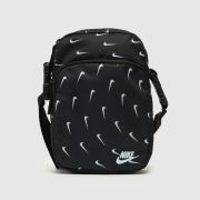 Nike Black & White Heritage Crossbody Bag