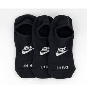 Nike Footie Socks Black White