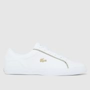 Lacoste White Lerond Trainers
