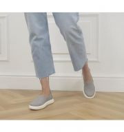 TOMS Alpargata Mallow Slip Ons Grey