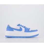 Jordan Air Jordan 1 Elevate Low Trainers WHITE UNIV BLUE WHITE ONYX