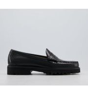 G.H Bass & Co Weejun 90 Larson Penny Loafers BLACK LEATHER