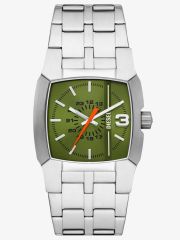 Diesel Cliffhanger Stainless Steel Green Dial Watch DZ2150