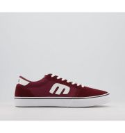 Etnies Calli Vulc Trainers BURGUNDY WHITE