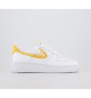 Nike Air Force 1 07 Trainers White Solar Flare