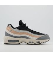 Nike Air Max 95 Trainers SMOKE GREY BLACK SMOKE GREY HEMP