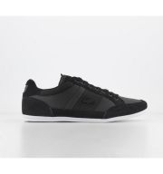 Lacoste Chaymon Trainers BLACK WHITE