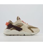 Nike Air Huarache Trainers KHAKI MADDER ROOT BURGUNDY CRUSH