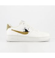 Nike Air Force 1 Lv8 Trainers Sail Sanded Gold Black Wheat Grass