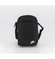 Nike Heritage Crossbody Bag BLACK WHITE WHITE