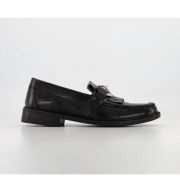 Hudson London Albert Fringe Loafers Black