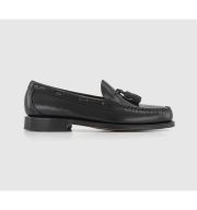 G.H Bass Weejun Heritage Larkin Moc Tassel Loafers Black