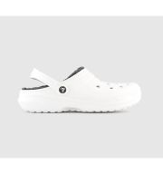 Crocs Classic Lined Clogs M White Grey