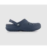 Crocs Classic Lined Clogs M Navy Charcoal