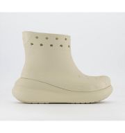 Crocs Classic Crush Boots Bone