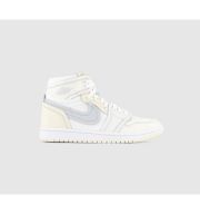 Jordan 1 Hi Mm Trainers White Pure Platinum Sail Coconut Milk