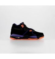 Nike Air Flight 89 Trainers Black Court Purple Hyper Crimson