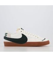 Nike Blazer Low Jumbo Trainers Varsity White Navy Gum