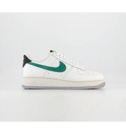 Nike Air Force 1 07 Trainers Summit White Malachite Black Citron Tint