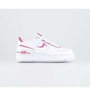 Nike Air Force 1 Shadow Trainers White Magic Flamingo