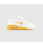 Nike Air Max 90 Trainers White Citron Pulse Alabaster Sail