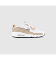 Nike Air Max 90 Trainers White Hemp Summit White Black