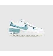 Nike Air Force 1 Shadow Trainers Summit White Mineral Industrial Blue