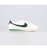 Nike Cortez Trainers Sail Gorge Green Malachite Coconut Milk Team Orang