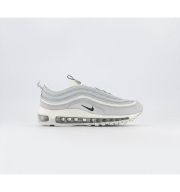 Nike Air Max 97 Trainers Light Silver Smoke Grey Sail