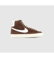 Nike Blazer Mid 77 Trainers Cacao Wow Sail Coconut Milk Black