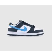 Nike Dunk Low Trainers Navy Baby Blue