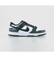 Nike Dunk Low Black Black Multi Color White