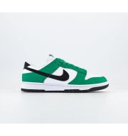 Nike Dunk Low Trainers Stadium Green Black White